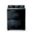 Fogão de Piso Brastemp de 05 Bocas com Mesa de Vidro e Duplo Forno Preto – BFD5VCE