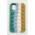 Capa Case Capinha Silicone Bolha Iphone 11 6.1 Anti Stress Pop It Cor Cor 3