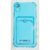 Capinha Proteção De Camera E Porta Cartão Compativel Iphone Xr 6.1 Translucida Cores Azul Bebe