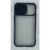 Capinha Silicone Protege Câmera Compativel Iphone 12 Mini 5.4 Translucida Cor Preto