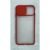 Capinha Silicone Protege Câmera Compativel Iphone 7 4.7 Translúcida Cor Vermelho