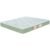 Colchão Casal King Sleep Max Espuma D33 193x203x25cm Branco/verde – Castor