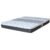 Colchão Casal Mola Class Bonnel New Euro 138X188X25Cm Branco/Cinza – Castor