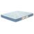 Colchão Casal Sleep Max Espuma D45 128x188x18cm Branco/azul – Castor