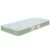 Colchão Solteiro Sleep Max Espuma D33 100X200X18Cm Branco/Verde – Castor