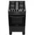 Fogão De Piso 4 Bocas Automático Monaco Top Glass Atlas Preto Bivolt