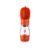 Garrafa Portátil Pet Porta-comida Water 258/200ml Filtro De Carvão Ativado Vermelha Fisher Price