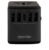 Carregador Universal com Adaptadores de Viagem USB + USB-C Preto – Geonav – TLCH65BK