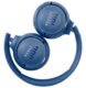 Fone de Ouvido Bluetooth JBL Tune510 Azul Bateria de Até 40h e Carregamento Rápido de 5min = 2h, Leve e Confortável