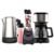 Kit Black Inox Blender Cafeteira Chaleira Oster 220v