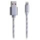 Cabo para Iphone 1,5m com MFI Branco Multilaser WI344