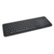 Teclado Sem Fio com Touchpad Integrado USB Preto Microsoft