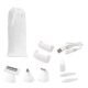 Kit Hairless Depilação 4 em 1 Usb Branca Hc200 Multilaser