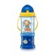 Copo com Porta Snack Playfyl Azul Summer Sky Fisher Price