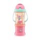 Copo Com Porta Snack Playful Rosa Sunset Fisher Price BB1013