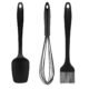 Kit Confeiteiro de Silicone Preto