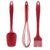 Kit Confeiteiro de Silicone Vermelho