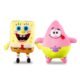 Pelúcia Bob Esponja 35cm e Pelúcia Patrick 35cm Multikids