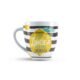 Caneca De Porcelana Limoes 440ml Up Home