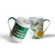 Caneca De Porcelana Boleto 370ml Up Home Ud246