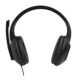 Headset Office P3 3.5mm Preto Controle De Volume Microfone