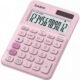 Calculadora De Mesa 12 Digitos Ms20uc Rosa Choque Casio