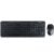 Kit Teclado E Mouse Sem Fio Recarregavel 2.4ghz Usb Preto