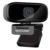 Webcam Hd 1080p Auto Focus Rotação 360* Microfone Usb Preto