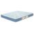 Colchão Casal Sleep Max Espuma D45 138X188X18Cm Branco/Azul – Castor