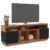 Rack Bancada Para Tv Até 65 Polegadas 180cm Itapuã Noce Milano/preto Fosco