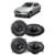 Kit Alto Falantes Porta Gm Chevrolet Vectra 1997 em Diante