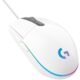 Mouse Logitech Gamer G203 Lightsync Rgb Com Fio Branco