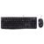 Teclado e Mouse Logitech Mk120, com Fio, Abnt2 Preto