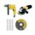 Kit Furadeira De Impacto E Esmerilhadeira Angular Stanley Shg6070Ka – Amarelo – 110V