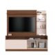 Home Leblon Para Tv De 60” Led Nogueira Real Off White