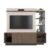 Home Maresias 3 Portas Tv 65” Off White Preto