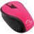 Mouse Sem Fio 2.4Ghz Preto E Rosa Usb 1200Dpi Plug And Play