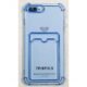 Capinha Iphone 7 Plus/8 Plus 5.5 Translucida Cor Azul Marinho