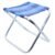 Cadeira Banqueta Pratica Pesca Camping Aluminio Ate 90kg Mor Azul