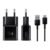 Carregador Viagem Samsung 15w Ultra Rapido Tipo C Comprimento 1,5m Preto