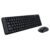 Teclado E Mouse Wireless Logitech Mk220 Usb Preto Sem Fio