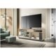 Rack Bancada Colibri Caiobá Tv Até 65” Tauari Nobre/preto