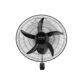 Ventilador De Parede Mondial 55cm 5 Pás Preto 220v