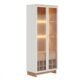 Cristaleira Colibri Com 2 Portas E 1 Gaveta Freijo/off White