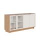 Buffet Colibri 4 Portas E 2 Prateleiras Freijo/off White