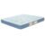 Colchão Casal Sleep Max Espuma D45 128X188X18Cm Branco/Azul – Castor