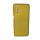 Capinha Silicone Samsung Galaxy M51 6.7 Aveludada Amarelo