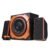 Warrior Odysseus Caixa De Som 2.1 50w Rms Preto/laranja