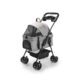 Carrinho Para Pets 3×1 Beetle Pet Stroller Fisher Cinza