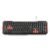 Teclado Gamer Red Keys Usb Preto/vermelho N/a